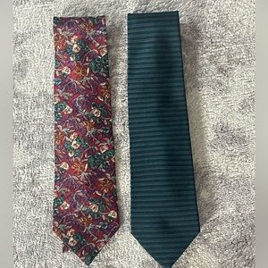 CHRISTIAN DIOR silk ties - Bundle